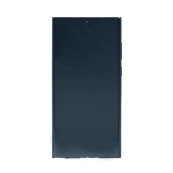 Bild von Samsung Galaxy S22 Ultra (SM-S908B) GH82-27488B / GH82-27489B  Display Complete (No Front Camera) - Burgundy (Purple /  Pink)