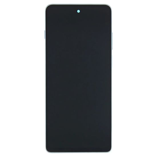 Bild von Motorola Moto G200 5G (XT2175) Display Complete + Fame (5D68C20182 / 5D68C20079) - Glacier blue