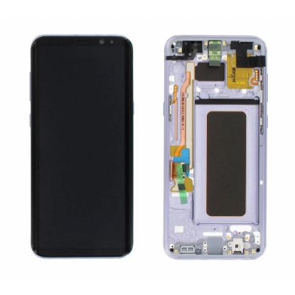 Bild von Samsung Galaxy S8 Plus (SM-G955F) Display Complete + Frame (GH97-20470C) - Orchid Gray (VIOLET