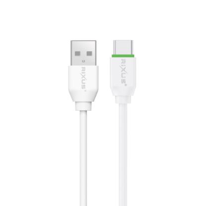 Bild von Rixus RX2017AC Data Sync And Fast Charge Cable USB To Type-C 300cm