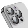 Bild von Rixus Metal Shield Camera Tempered Glass For iPhone 16 Pro, 16 Pro Max Rose Gold