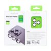 Bild von Rixus Metal Shield Camera Tempered Glass For iPhone 16 Pro, 16 Pro Max White Titanium