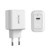 Bild von Rixus RXHC33 33W GaN USB-C Power Adapter White