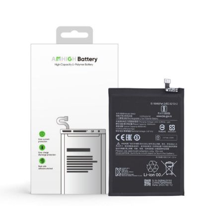 Bild von Xiaomi Redmi 9T (M2010J19SG) Battery BN62 - 6000mAh (AMHigh Premium)