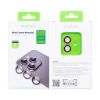 Bild von Rixus For iPhone 12, 12 Mini Metal Shield Camera Tempered Glass Red