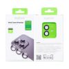 Bild von Rixus For iPhone 11 Metal Shield Camera Tempered Glass Black