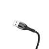 Bild von Rixus RXUC30AL Alloy USB To Lightning Data Cable 100CM Black