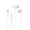 Bild von Rixus RXHD56CW USB-C Wired Earbud Type Headphone With Microphone White