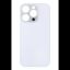 Bild von For iPhone 14 Pro Max Extra Glass Silver (Enlarged Camera Frame) (excl. Logo)