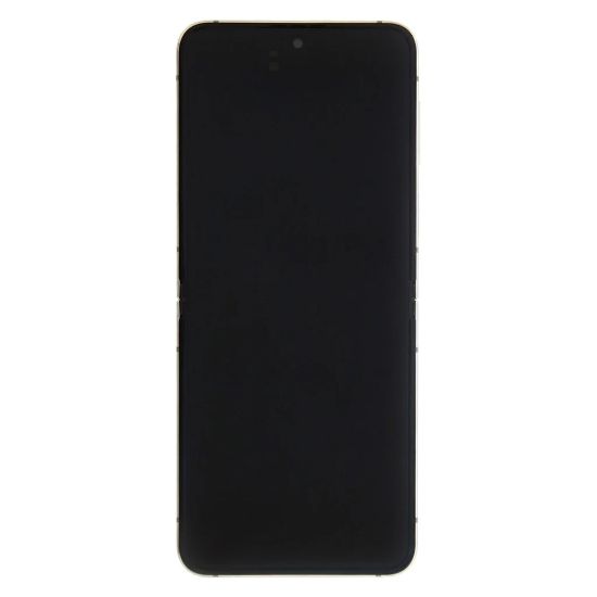 Bild von Samsung Galaxy Z Flip5 (SM-F731B) Inner Display Complete + Frame (GH82-31827B / GH82-31828B) - Cream
