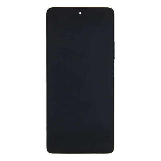 Bild von Xiaomi Poco F5 (23049PCD8G), Redmi Note 12 Turbo (23049RAD8C) Display And Digitizer With Frame (560001M16T00) Black Original