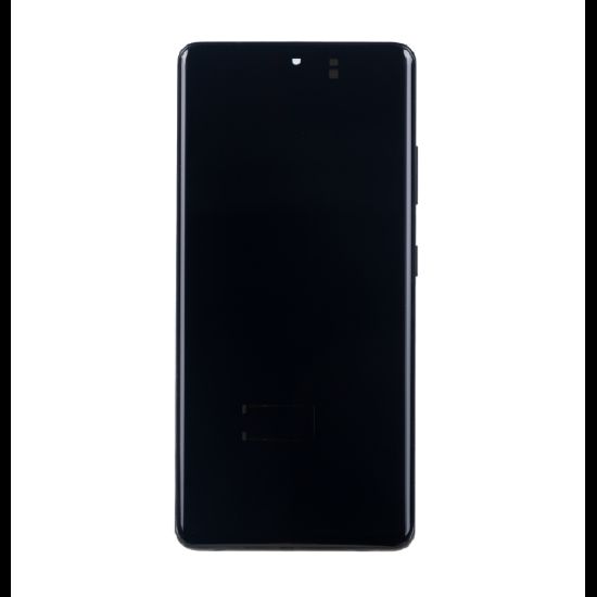 Bild von Samsung Galaxy S21 Ultra (SM-G998B) Soft Oled Display Complete + Frame - Phantom Black