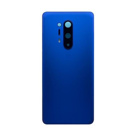 Bild von OnePlus 8 Pro (IN2023) Back Cover Ultramarine Blue With Lens OEM